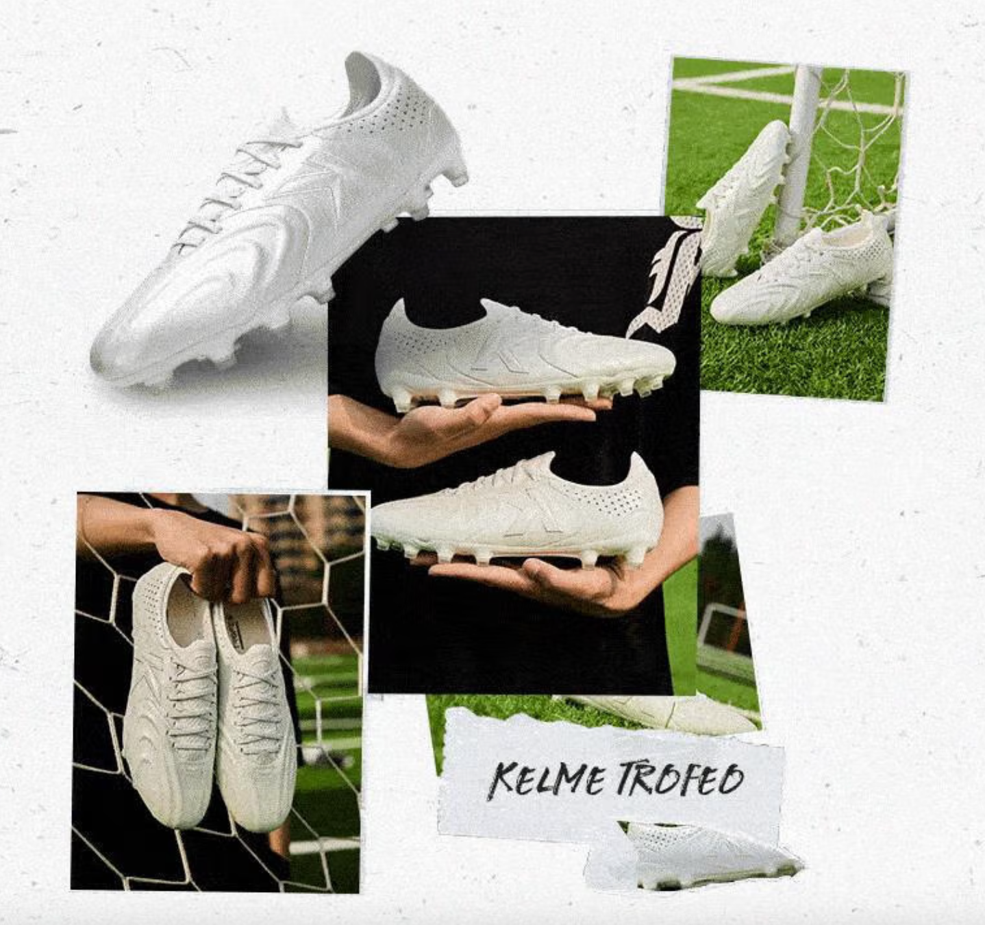 KELME 袋鼠皮質防滑足球鞋 真草 Kangaroo Leather Fly-knit Collar FG Pro