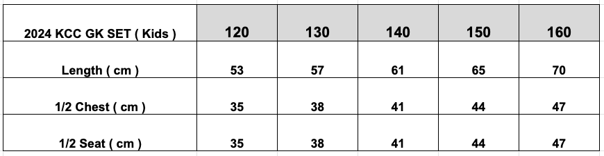 2025/26 KCC Adults Sets ( For New Players )