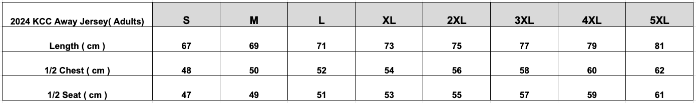 2025/26 KCC Juniors HKJFL Sets ( For New Players )