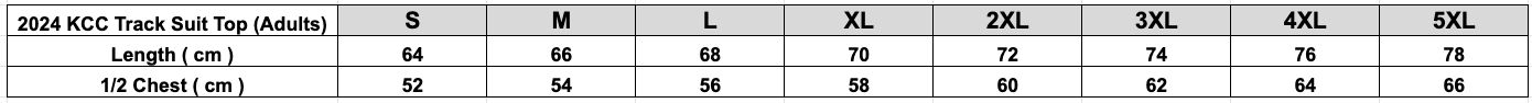 2024 KCC Youth HKFA Sets ( U13 - U18 )