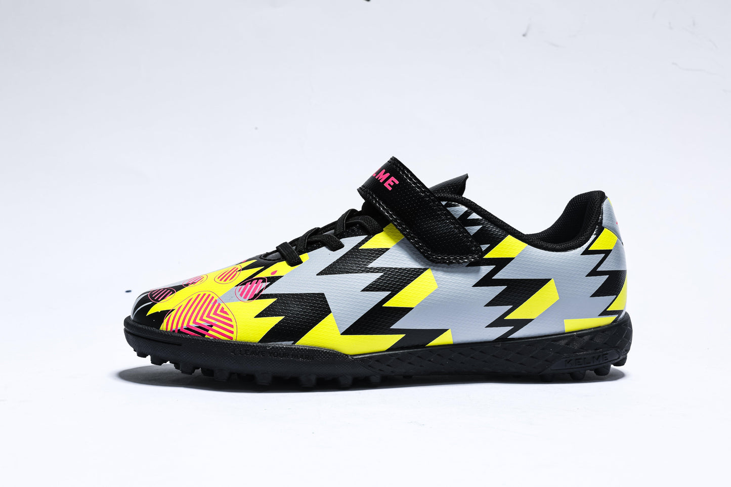 Kelme 四色星耀1.0.1 兒童貼帶運動TF足球鞋 Kelme Stella 1.0.1 Kids TF Soccer Shoes