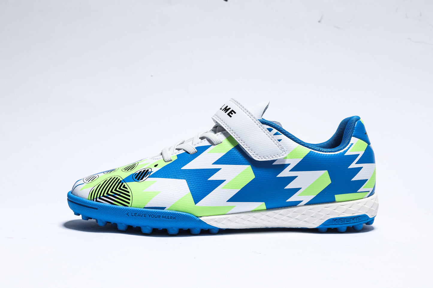 Kelme 四色星耀1.0.1 兒童貼帶運動TF足球鞋 Kelme Stella 1.0.1 Kids TF Soccer Shoes