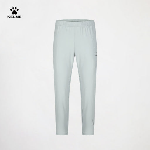 Kelme 雙色成人超薄拉鏈拼接直筒長褲 Adults straight breathable long pants with zipper